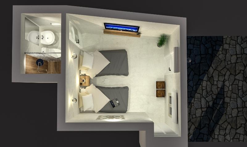 Mina Town Hillside Hotel Mykonos Town ภายนอก รูปภาพ